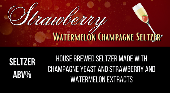 Strawberry Watermelon Champagne Seltzer